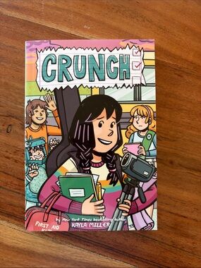 Indigo Kids Graphic Novel Crunch - Pink, Green, Teal, Purple